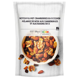 Noix | avec canneberges | raisin