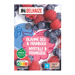 Myrtilles et framboises