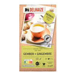 Thé | Vert | Gingembre | Sachets